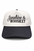 Sunshine & Whisky Trucker Cap